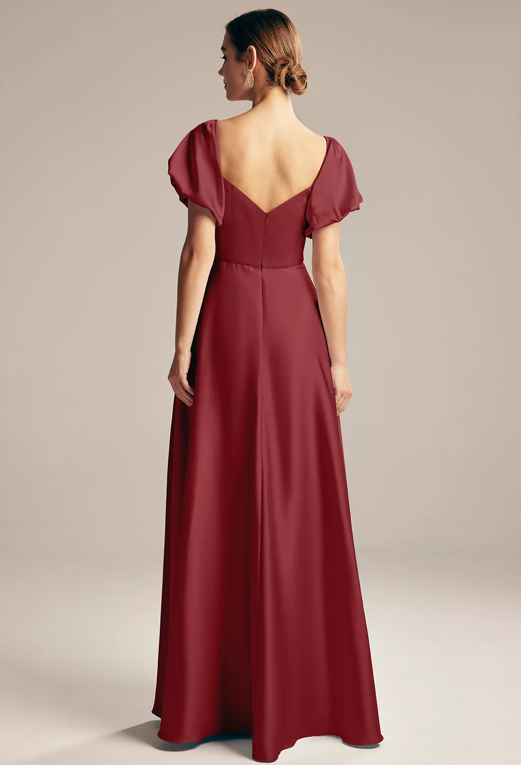 AW Dey Burgundy  Convertible Convertible Bridesmaid Dresses